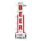 American Art Decor 28" Metal LED Ice Cold Beer Marquee Sign